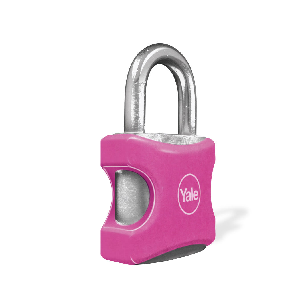 Candado de Aluminio YE3 Fucsia