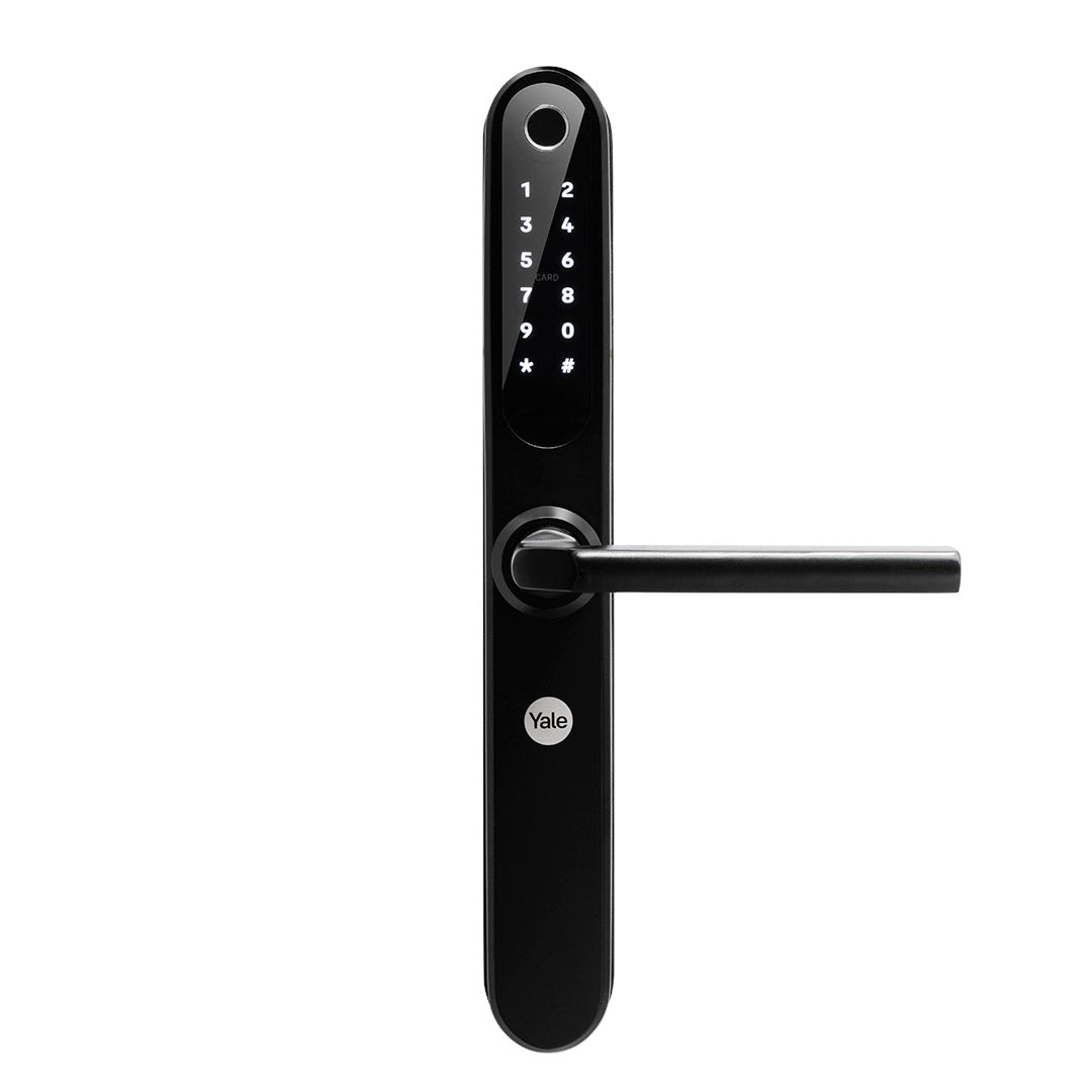 Cerradura Digital YSD100 Negra para Puertas Corredizas + Kit Yale Connect