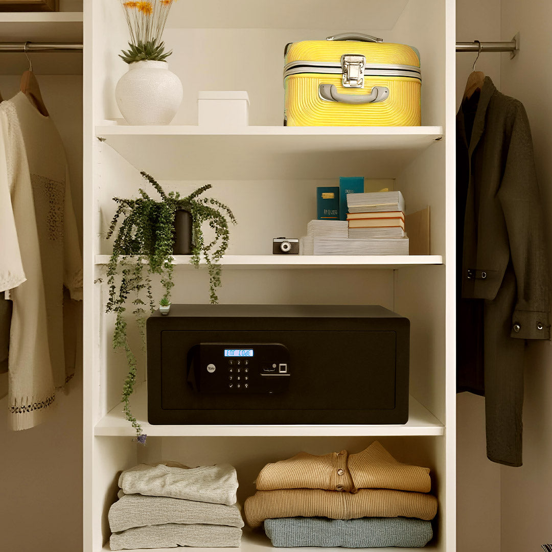 Caja Fuerte Luxury PRO con huella – Laptop