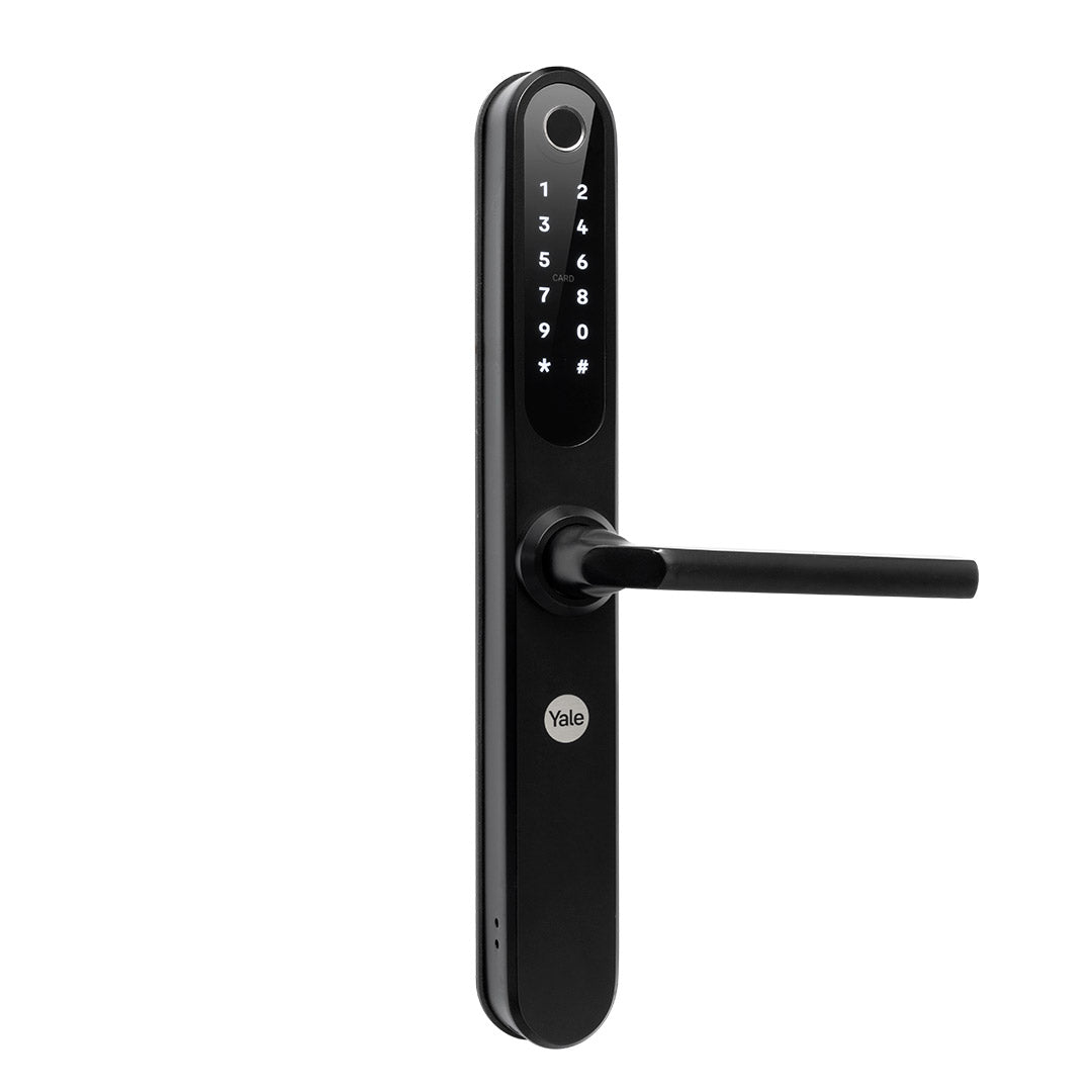 Cerradura Digital YSD100 Negra para Puertas Corredizas + Kit Yale Connect