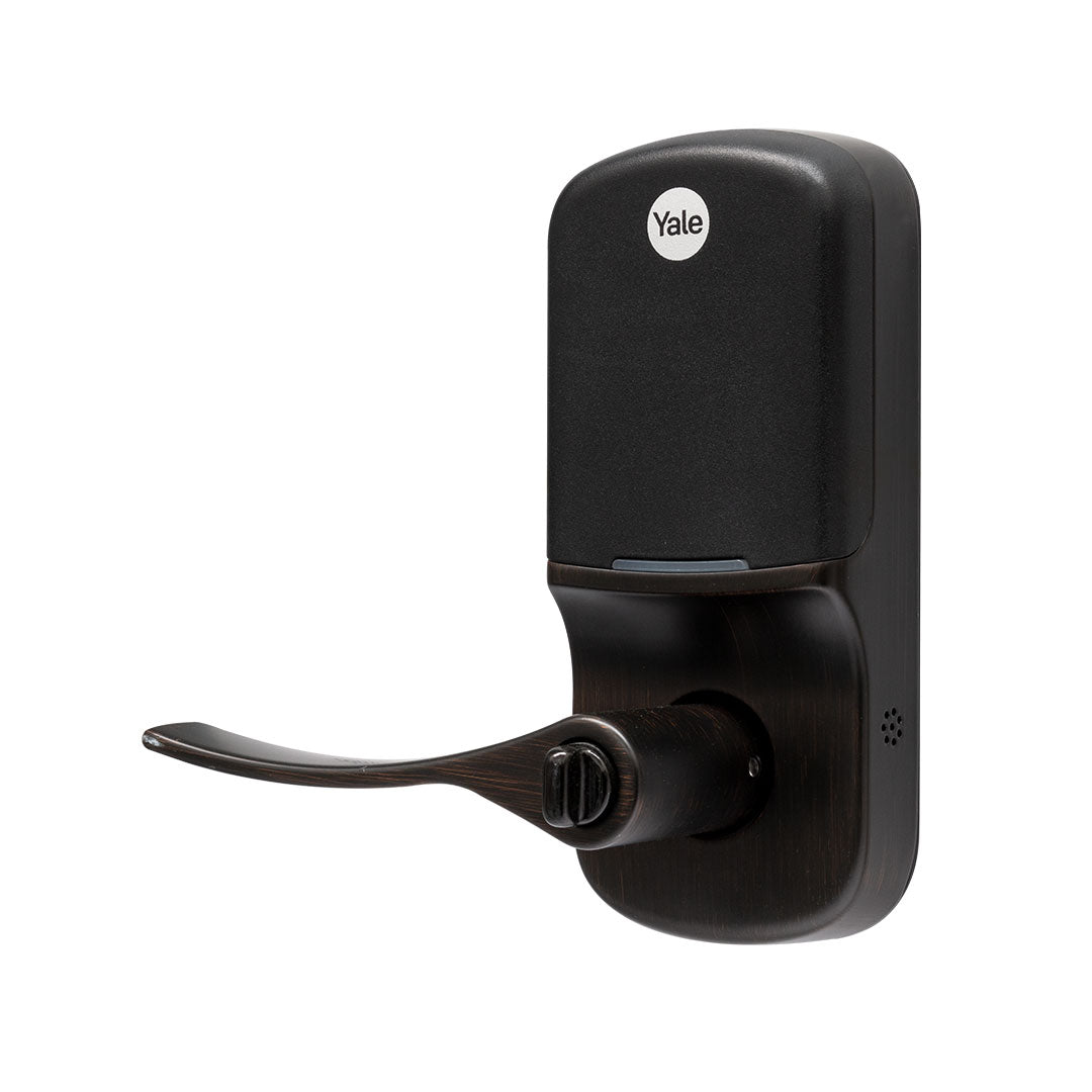 Kit de Yale Connect Manija Yale Real Living Negro Antiguo