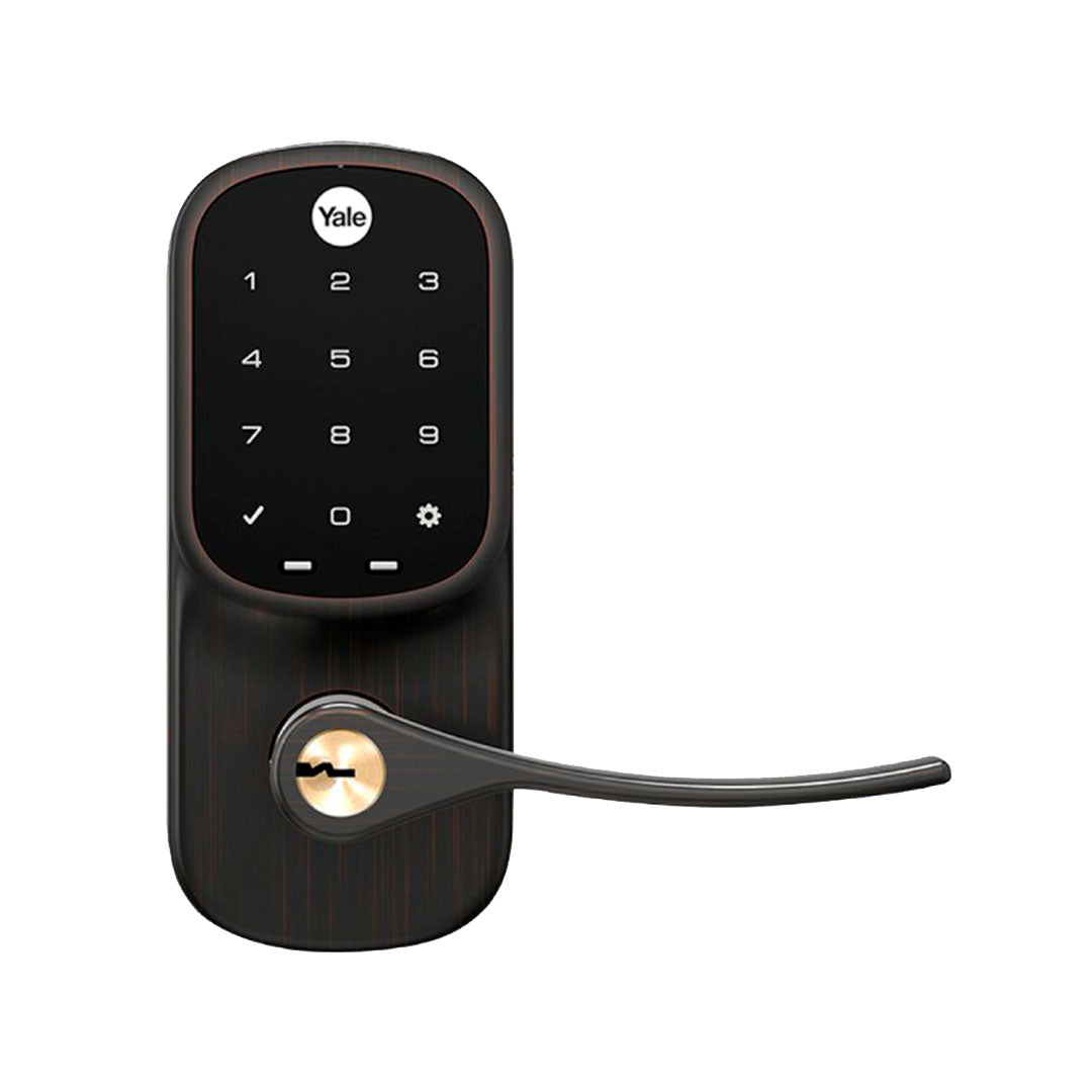Kit de Yale Connect Manija Yale Real Living Negro Antiguo