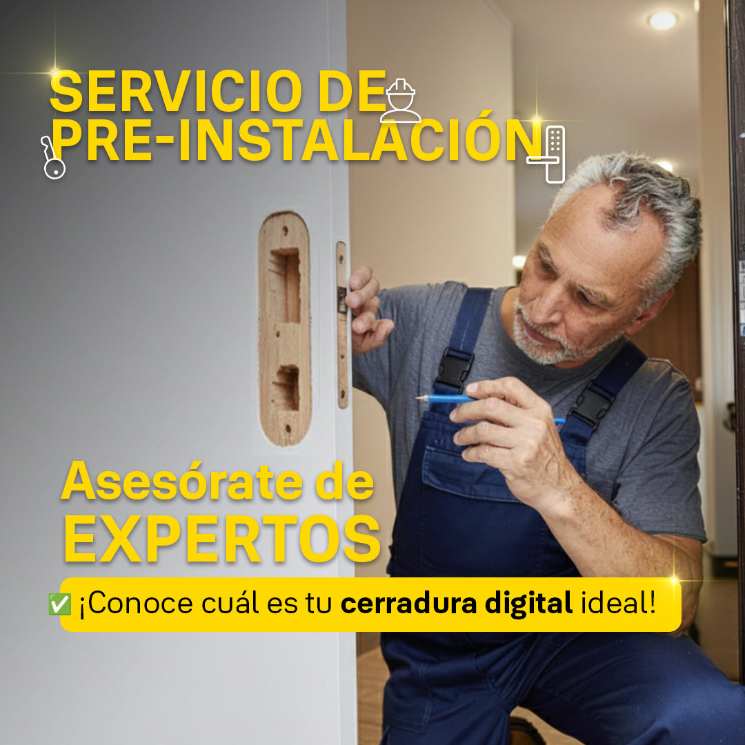 Servicio de Pre-Instalación Yale | Cerraduras Digitales