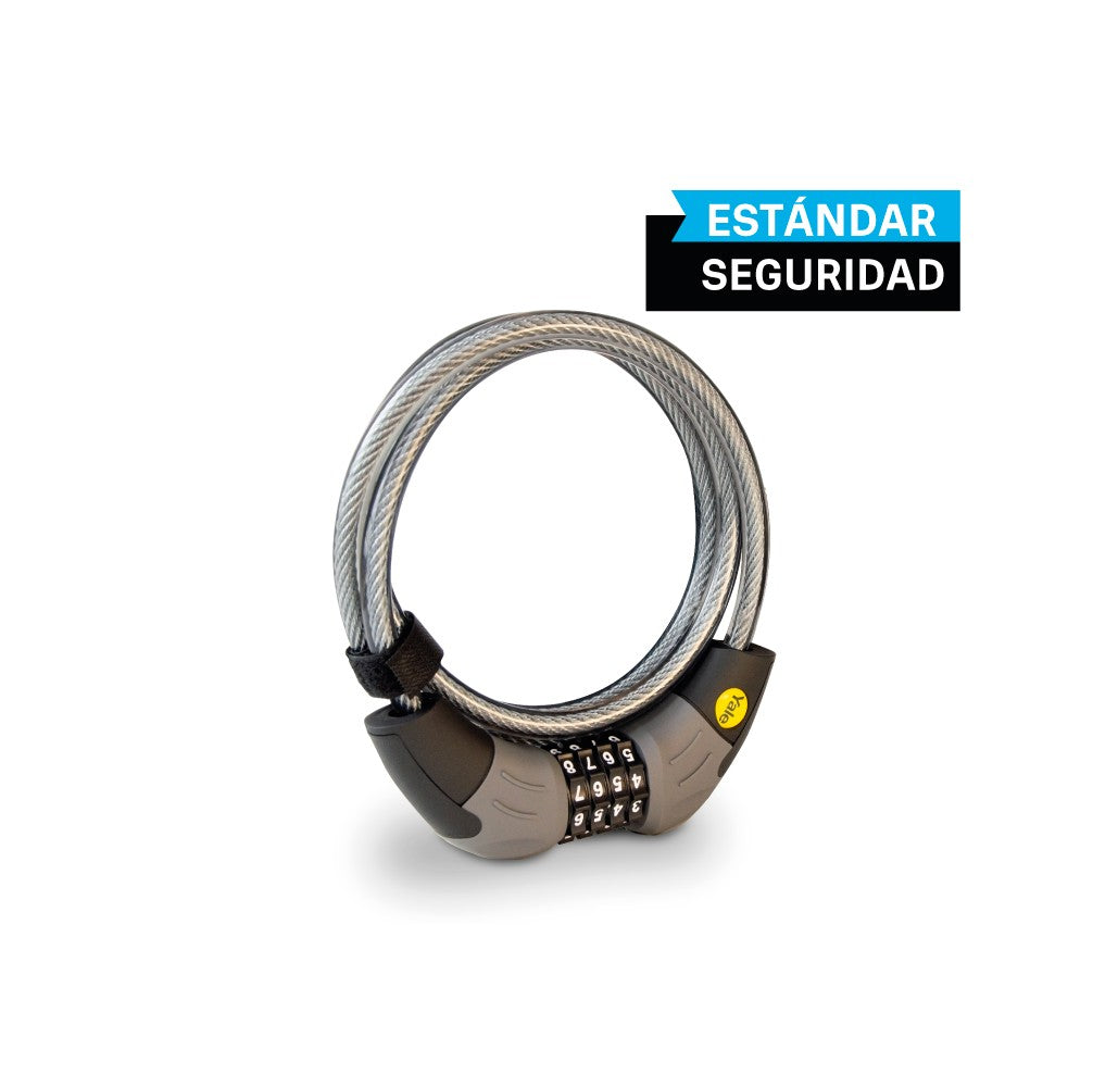 Candado de Bicicleta Tipo Cable con Clave YCC1
