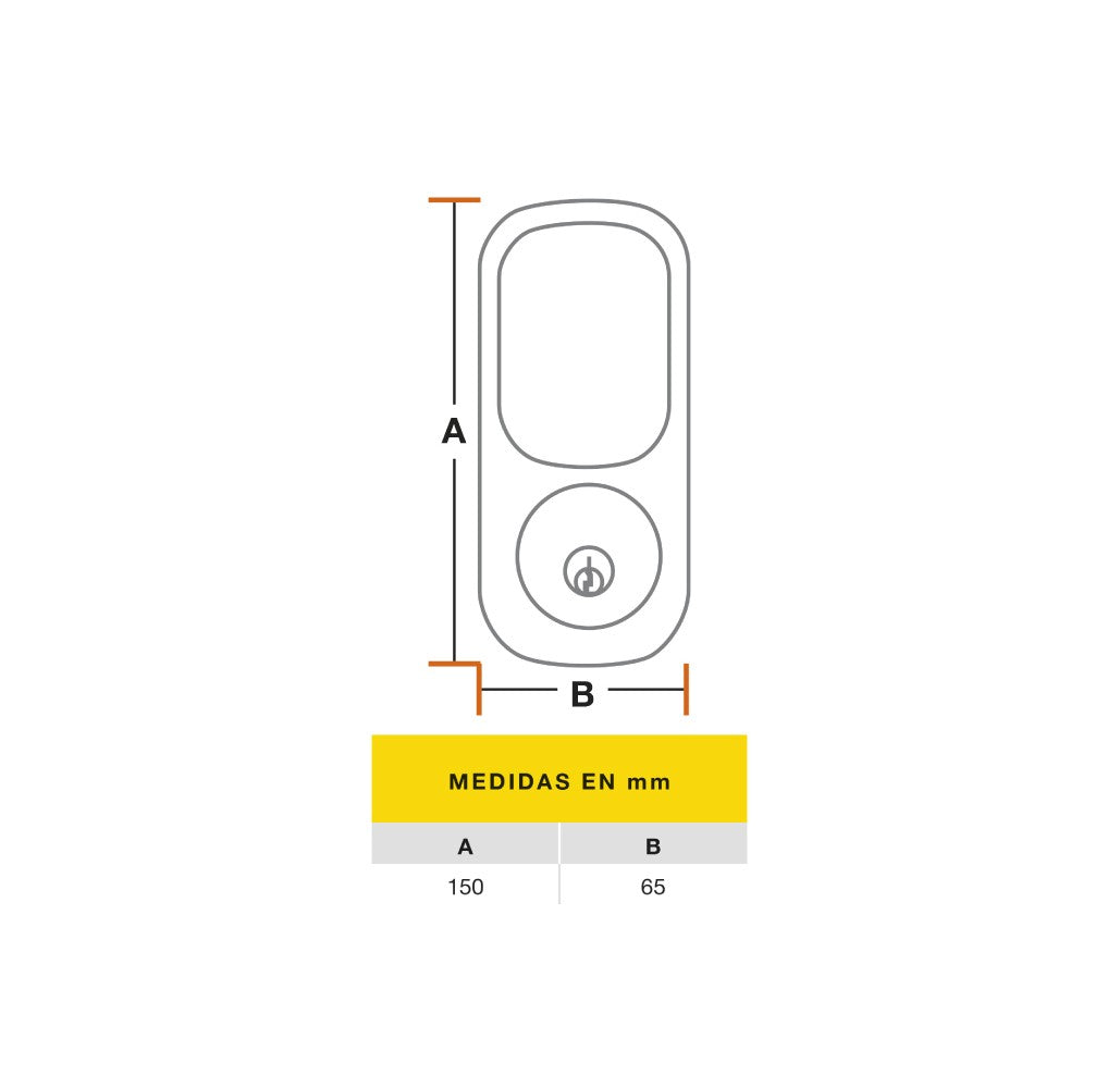 Cerrojo Digital Yale Real Living YRD226