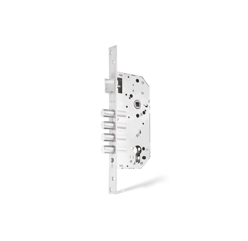 Kit Cerradura de Incrustar 4 Bulones con Manija Génova