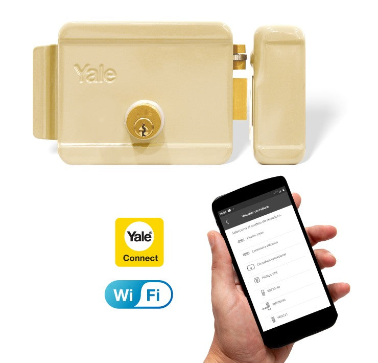 Kit Yale Connect Cerradura Eléctrica Derecha
