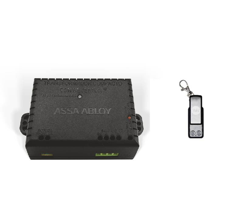 Transformador y Control Remoto para Cerradura Eléctrica
