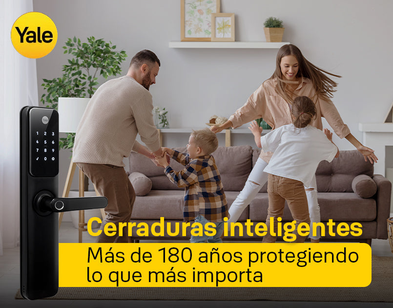 Cerraduras inteligentes: Mas de 180 años protegiendo lo que más importa.