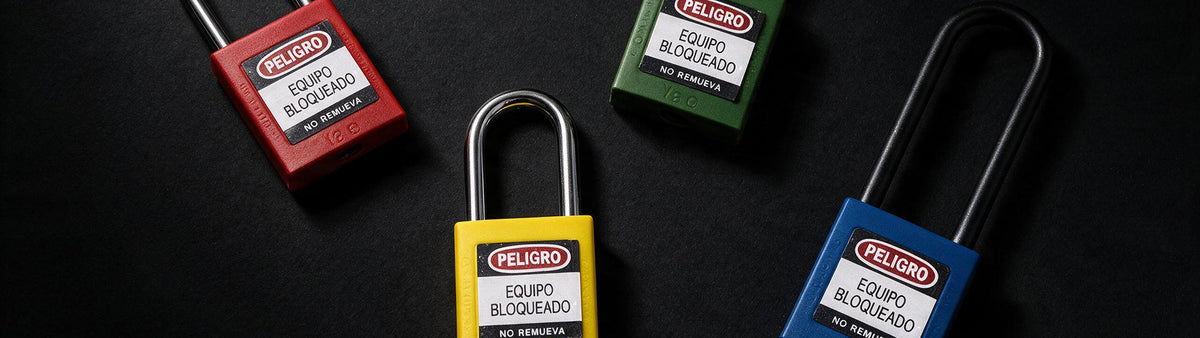 Candados bloqueo y etiquetado