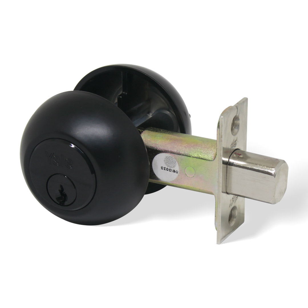 CERROJO YALE NEGRO LLAVE LLAVE