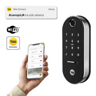 Cerradura Digital Yale LIA Roller + Yale Connect