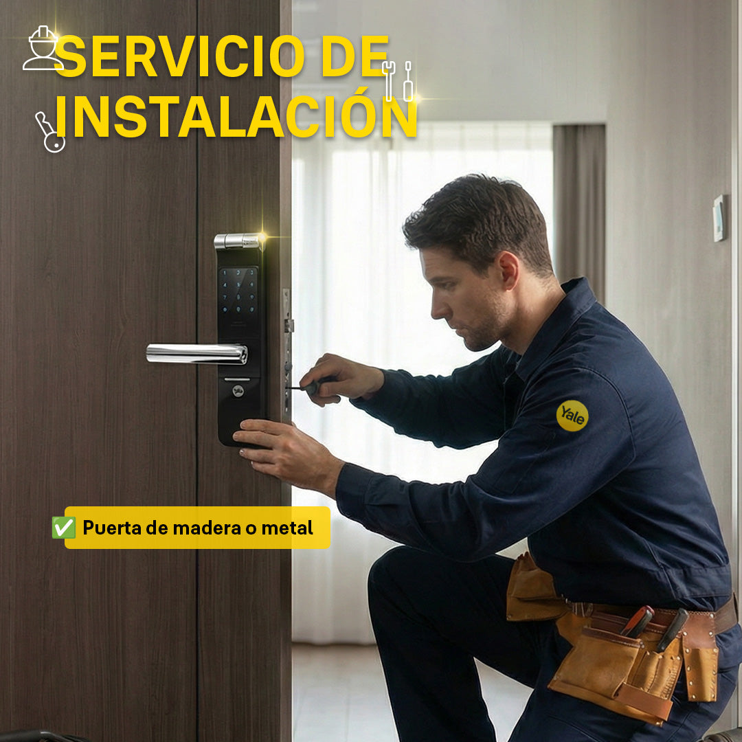 Instalación profesional y configuración de tu cerradura digital