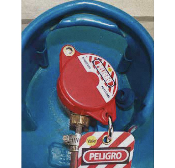 Bloqueador de Válvulas 140mm Diámetro