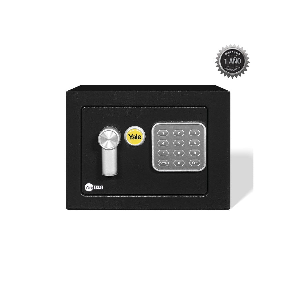 Caja de seguridad pequeña ignífuga para dinero mini caja fuerte ignífuga de  023 pies cúbicos con cerradura de combinación caja fuerte digital para –  Yaxa Colombia