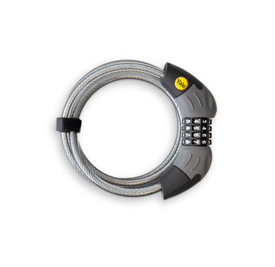 Candado de Bicicleta Tipo Cable con Clave YCC1
