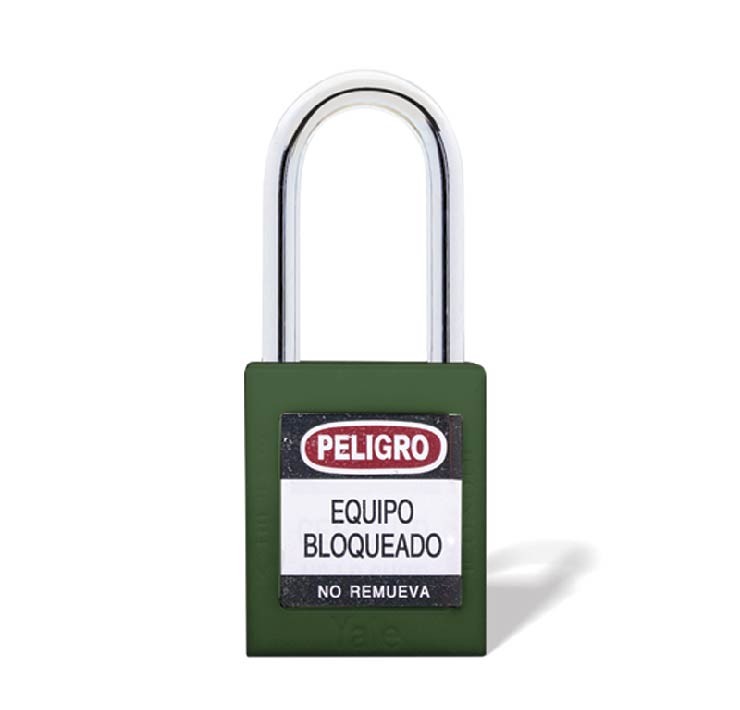 Candado Gancho Metálico Verde