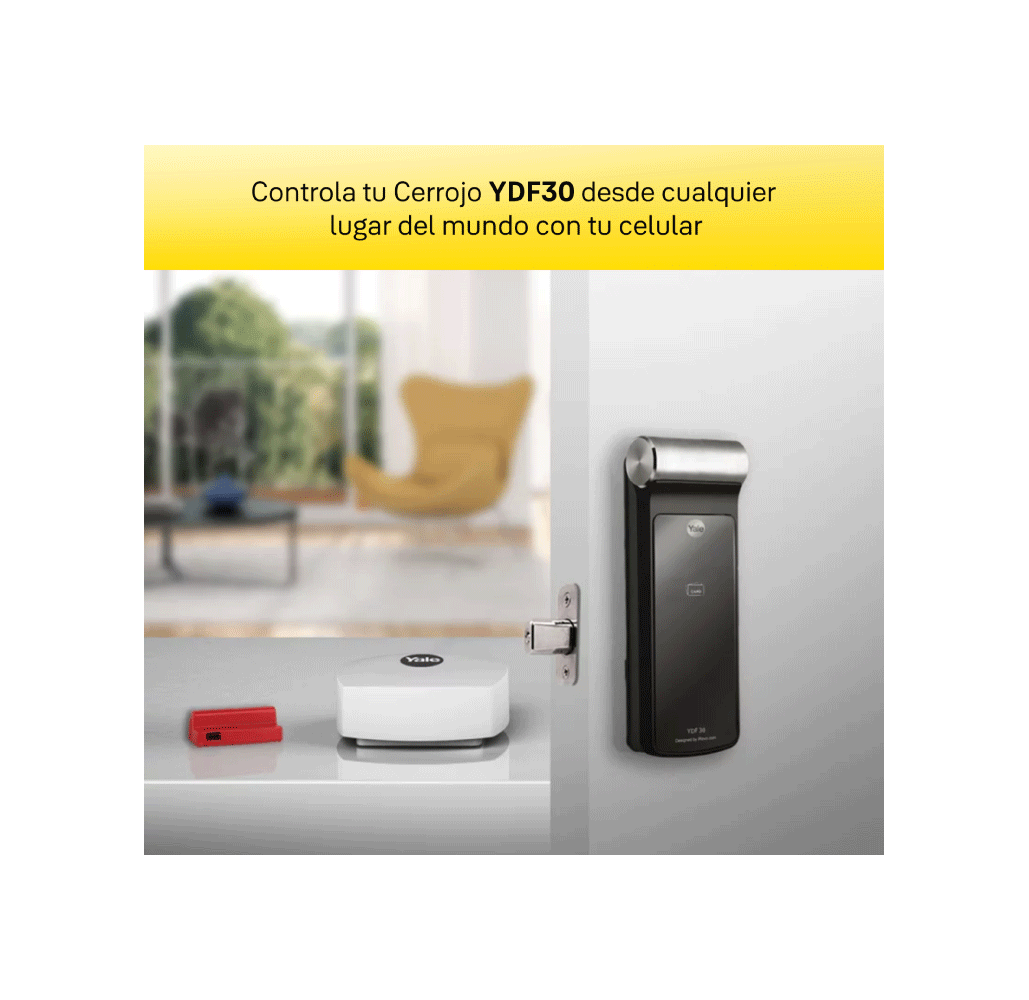 Kit de Yale Connect con Cerrojo digital YDF30