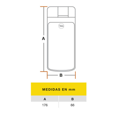 Kit de Cerradura Digital YDF40 + Manija Bari Negra