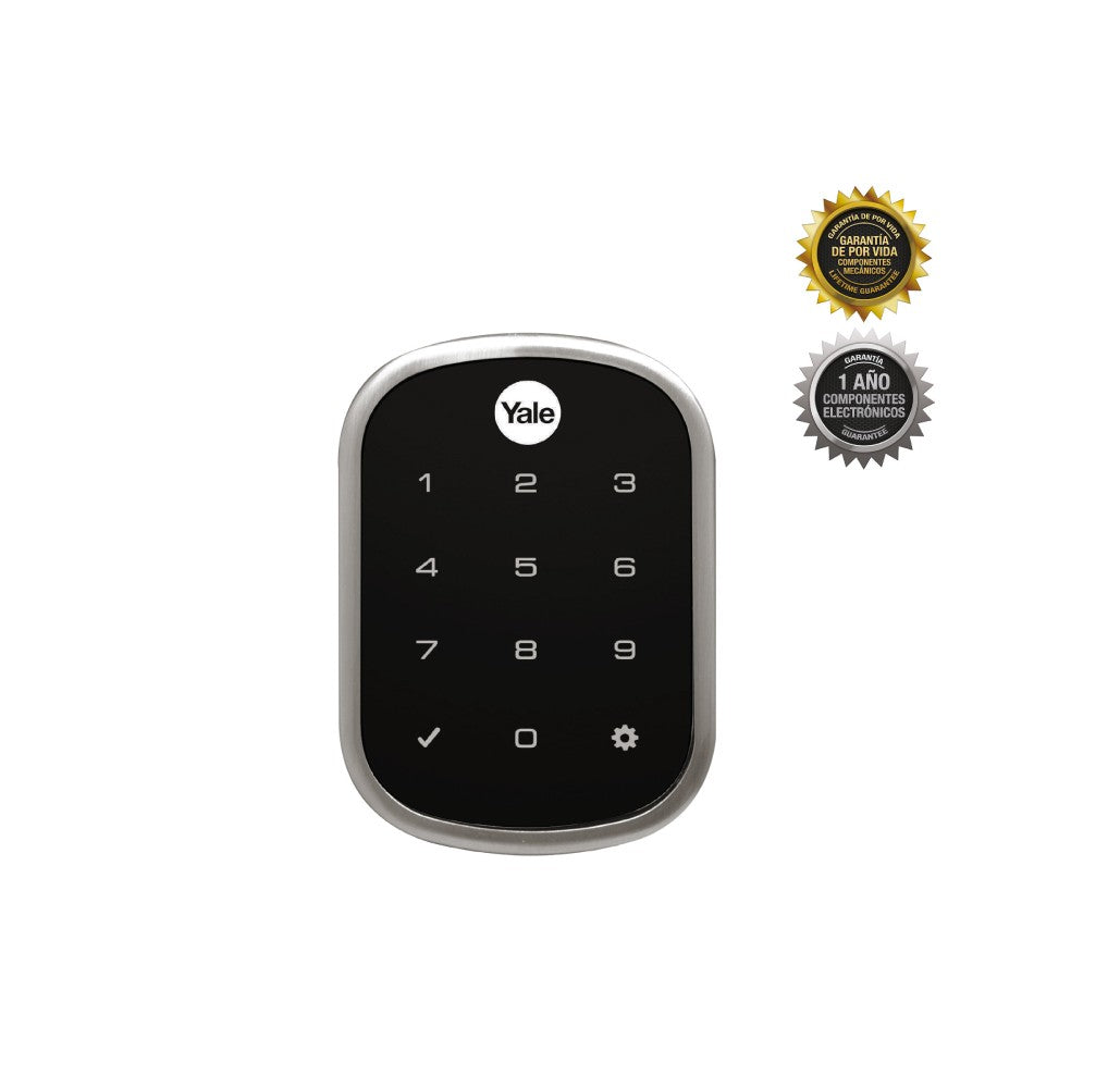 Cerrojo de seguridad inteligente cerradura electrónica de puerta cerradura  de puerta WiFi de 24 G Hz teclado de pantalla táctil control de – Yaxa  Colombia