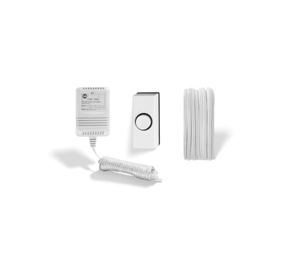 Kit Cerradura Eléctrica Izquierda con Cable, Botón y Transformador