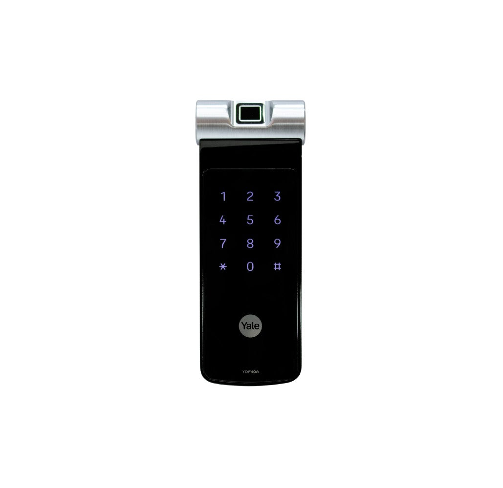 Kit Cerrojo Digital YDF40 + Manija Austin Negra: Elegancia y Seguridad para tu Hogar
